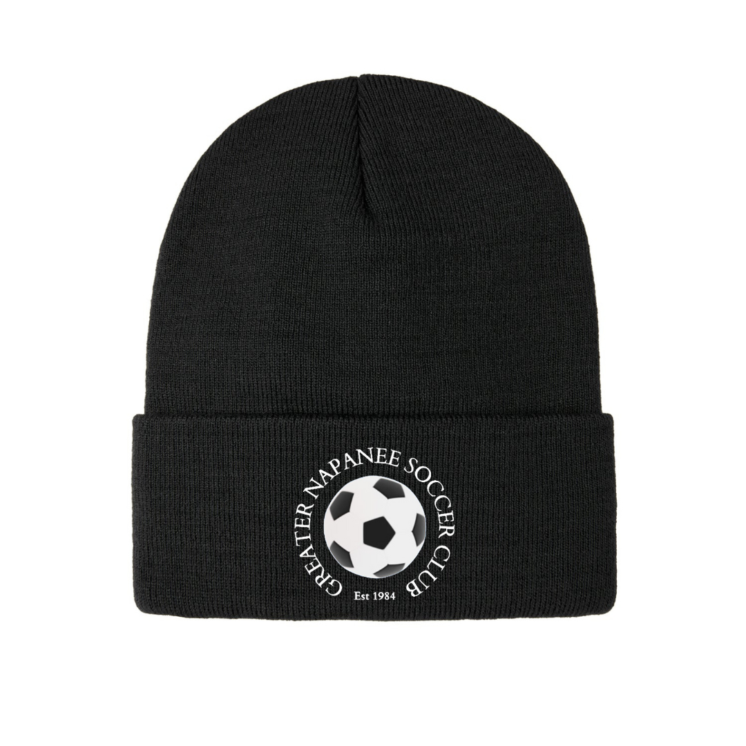 Polar Knit Cuff Toque - Embroidered