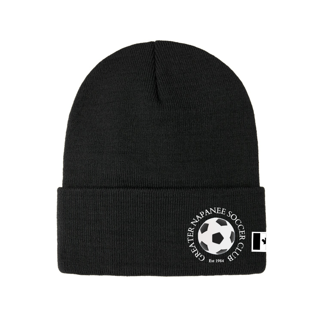 Polar Knit Cuff Toque - Embroidered