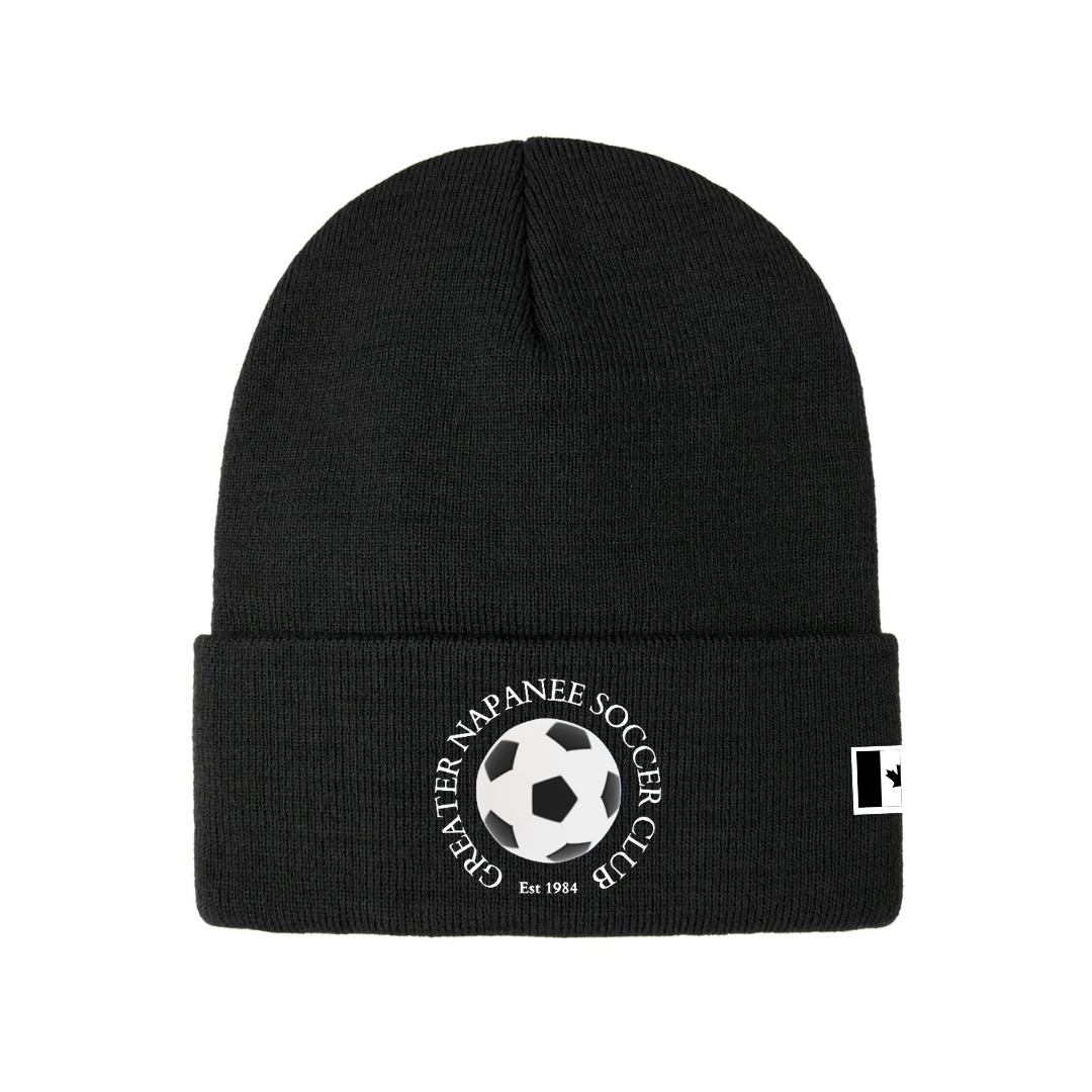 Polar Knit Cuff Toque - Embroidered
