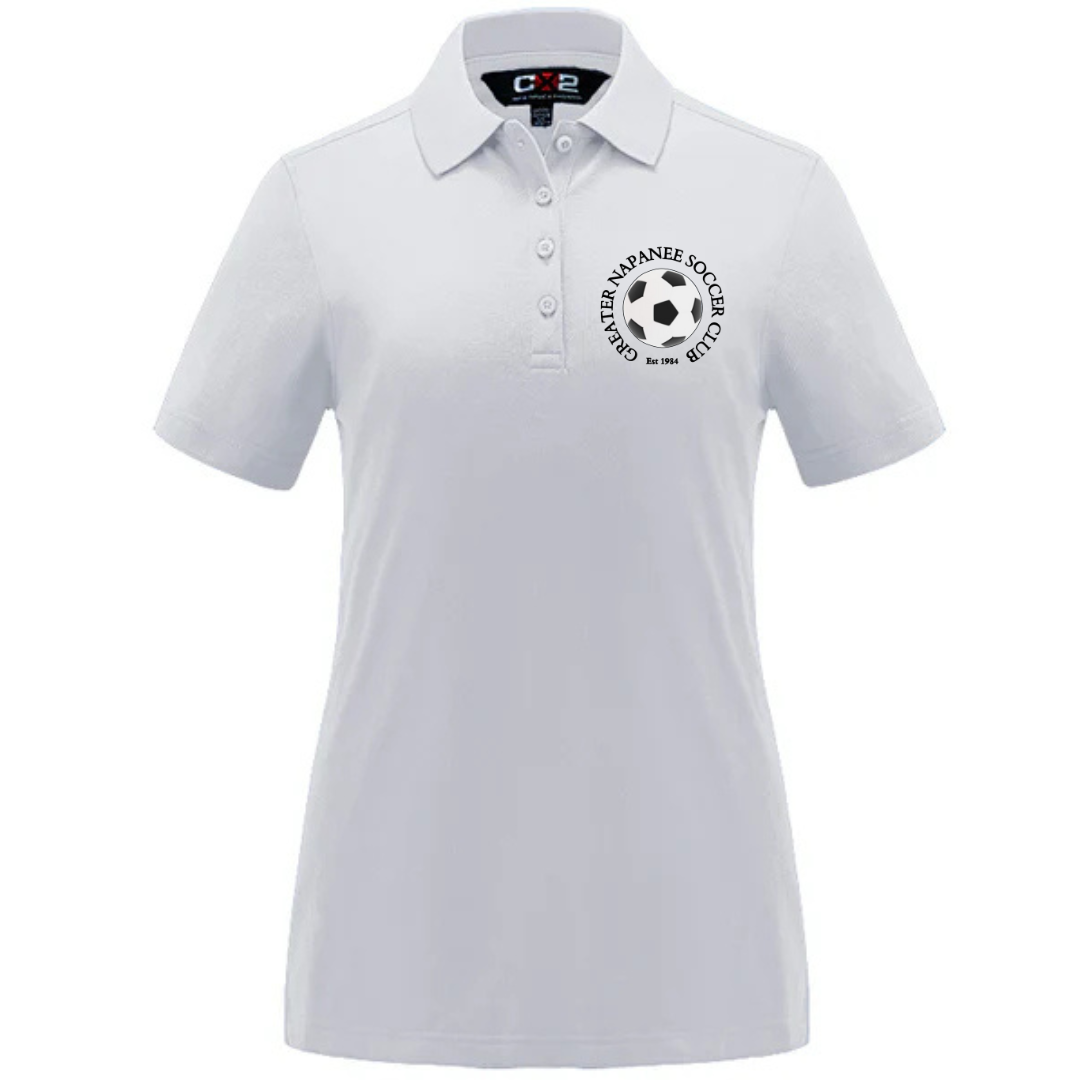 Ladies Elite Cotton/Poly/Spandex Pique Polo