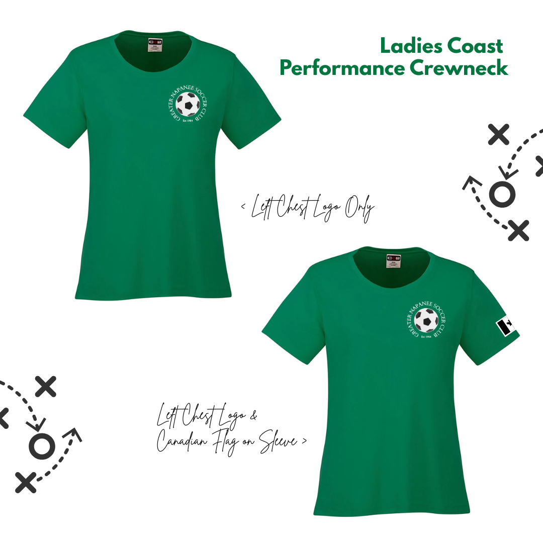 Ladies Performance Crewneck T-Shirt