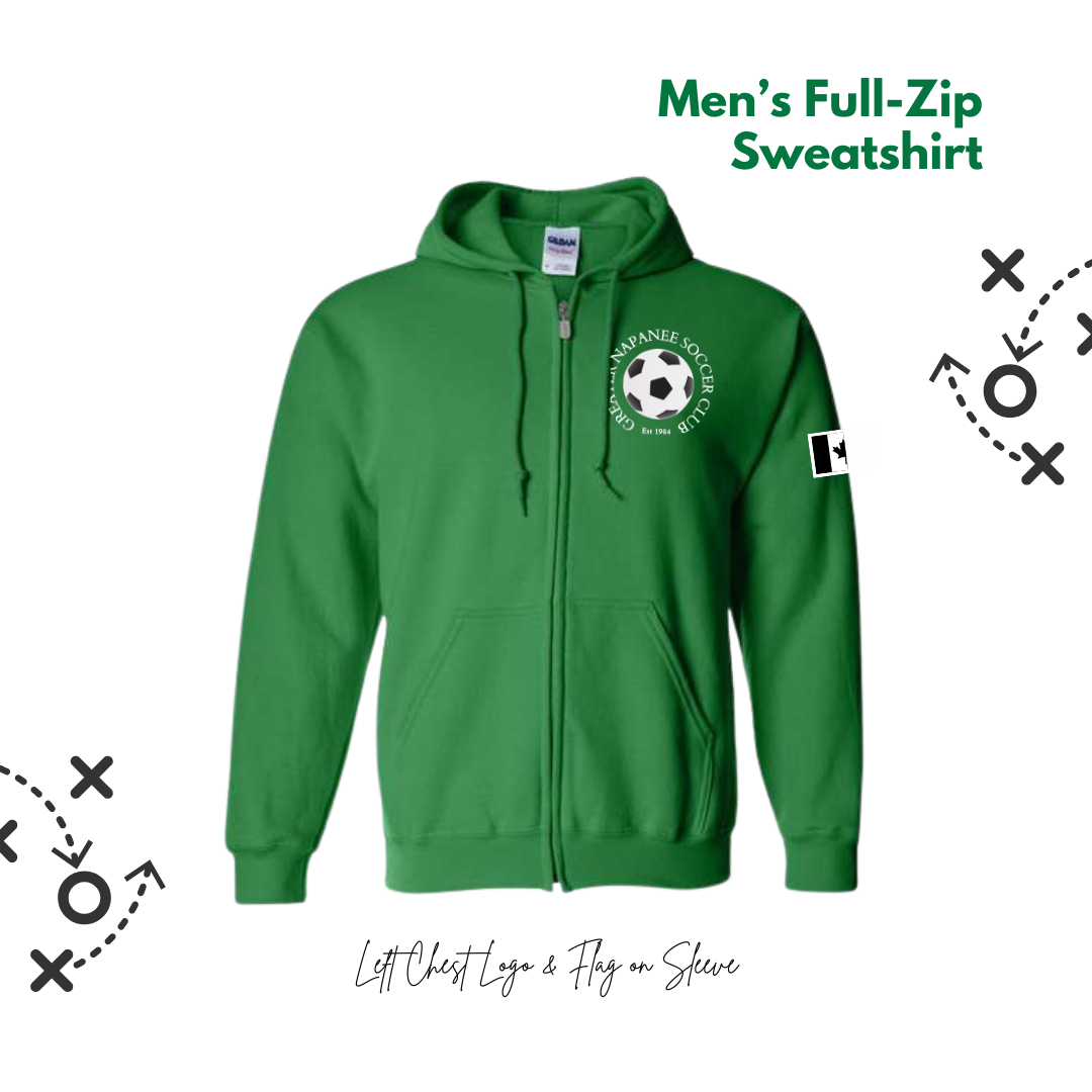 Men's Gildan 18600 - Heavy blend full-zip sweatshirt