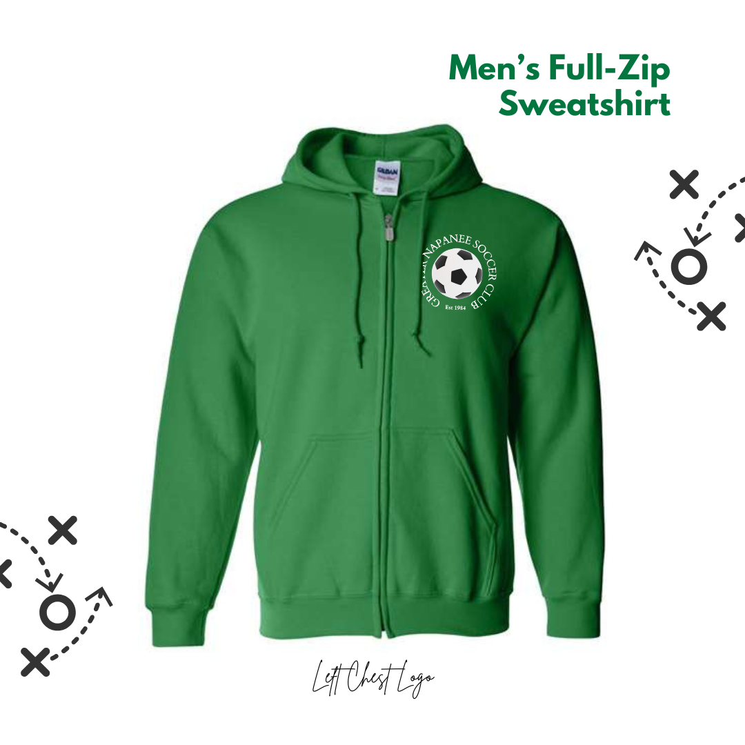 Men's Gildan 18600 - Heavy blend full-zip sweatshirt