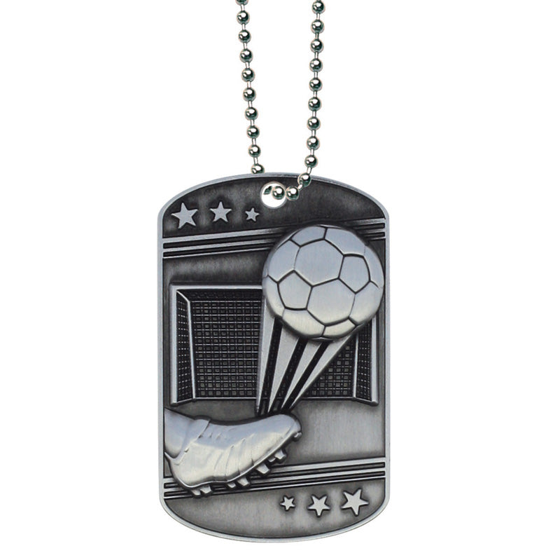 Soccer Dog Tags