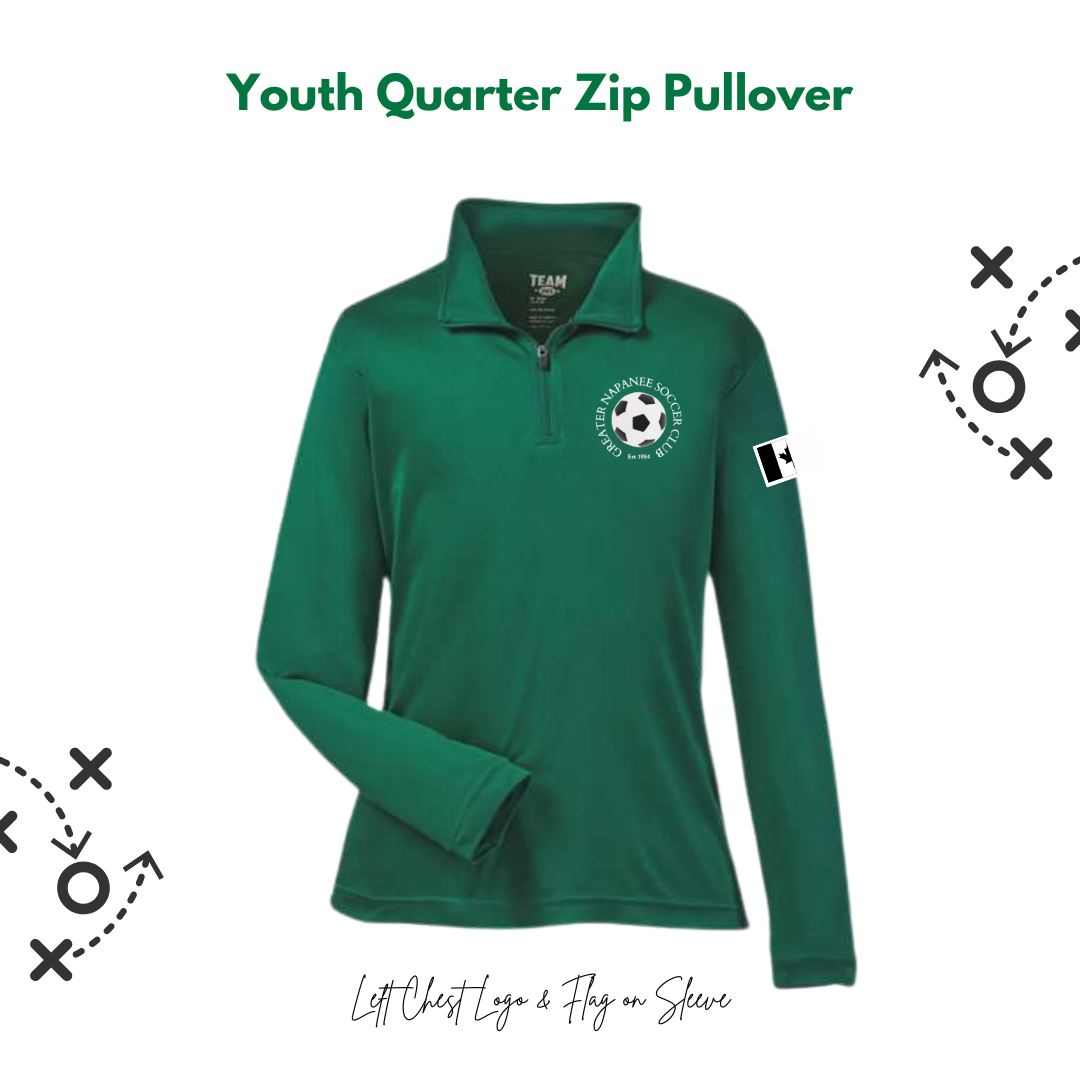 Youth Zone Performance Quarter-Zip Pullover