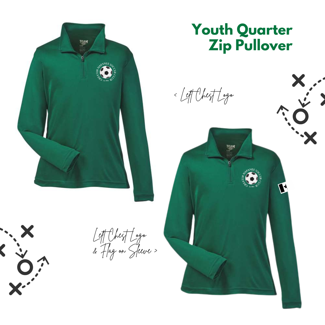 Youth Zone Performance Quarter-Zip Pullover