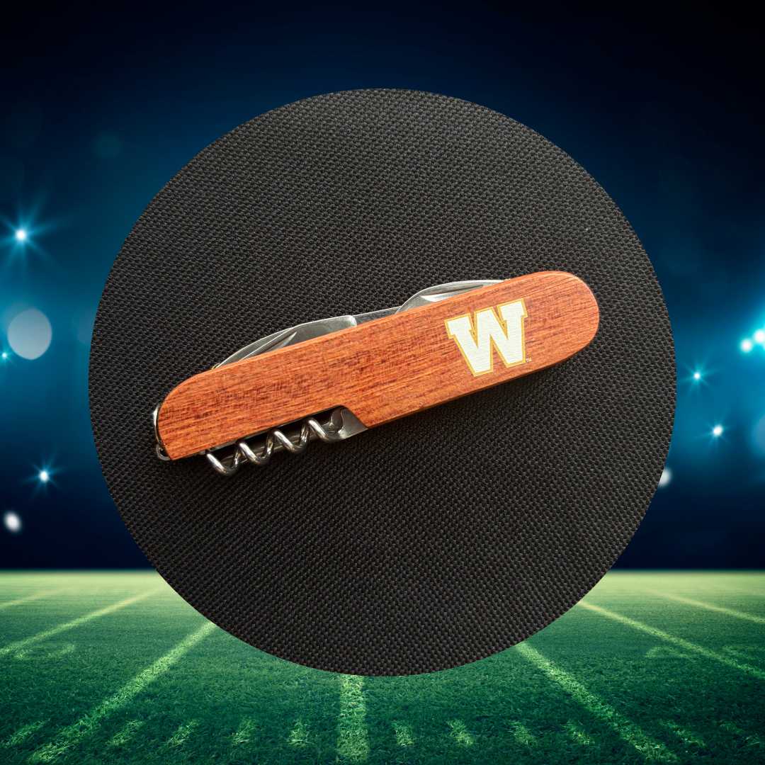 Officially Licensed CFL 5-in-1 Swiss style Rosewood & and Stainless Steel Pocket Knife