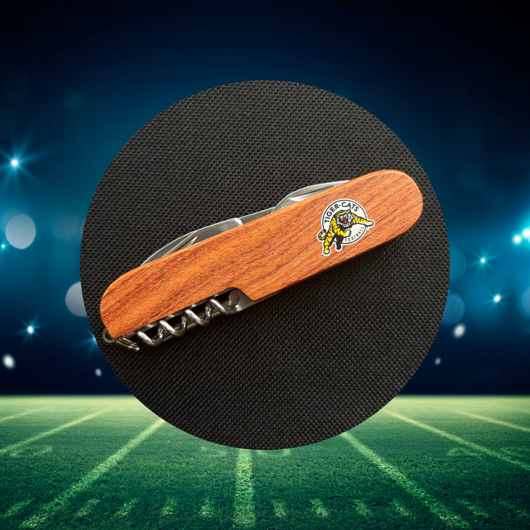 Officially Licensed CFL 5-in-1 Swiss style Rosewood & and Stainless Steel Pocket Knife