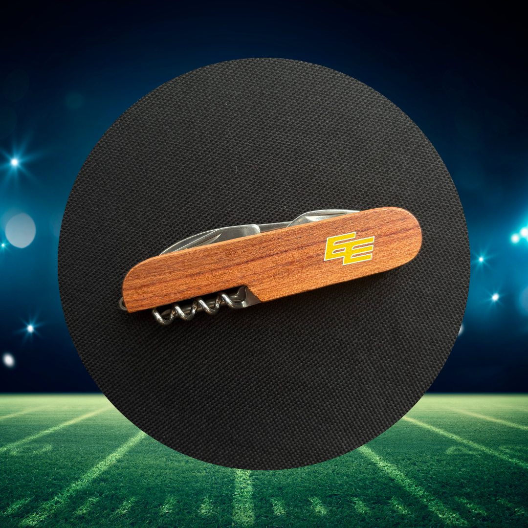 Officially Licensed CFL 5-in-1 Swiss style Rosewood & and Stainless Steel Pocket Knife