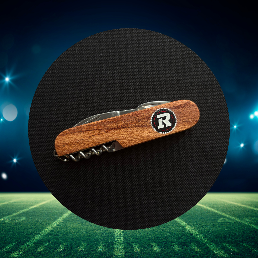 Officially Licensed CFL 5-in-1 Swiss style Rosewood & and Stainless Steel Pocket Knife