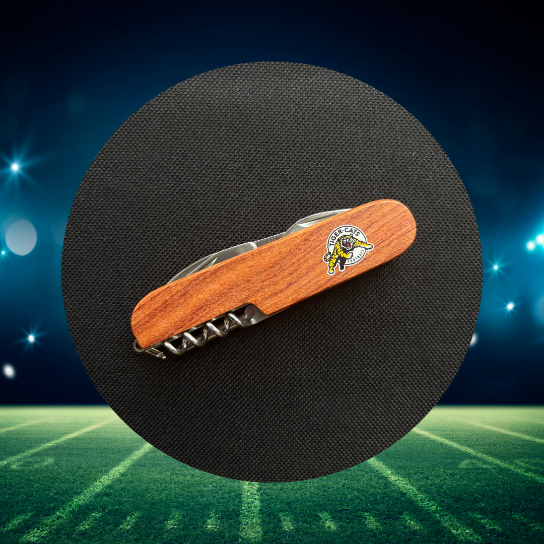 Officially Licensed CFL 5-in-1 Swiss style Rosewood & and Stainless Steel Pocket Knife