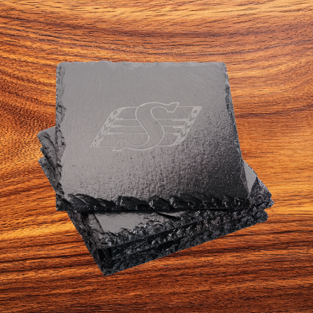 Officially Licensed CFL Slate Coasters - 4 pack